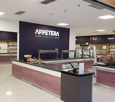 Cassovar Komplex - reštaurácia Appetera