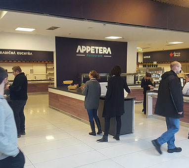 Cassovar Komplex - reštaurácia Appetera